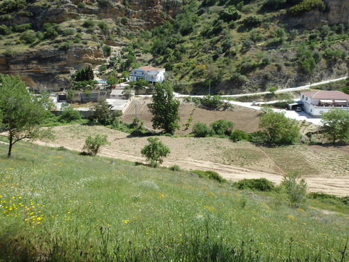 Lower valley overview, on the road for Toc&oacute;n.